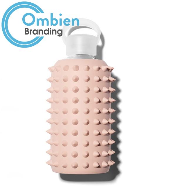 H69350 Glass bottle with  Silicone Sleeve 